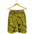 Polynesian Maori Lauhala Yellow Men's Short - Polynesian Pride