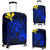 Hawaii Hibiscus Luggage Cover - Harold Turtle - Blue Blue - Polynesian Pride