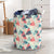 Hawaii Tropical Leaf Triangle Pattern Hawaii Laundry Basket Laundry Basket One Size Black - Polynesian Pride