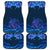 Hawaiian Turtle Hibiscus Polynesian Car Floor Mats - Lucy Style Car Floor Mats Universal Fit Indigo - Polynesian Pride