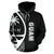 Guam Polynesian Hoodie White Line - Polynesian Pride