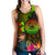 American Samoa Polynesian Women's Racerback Tank - Hibiscus and Banana Leaves - Polynesian Pride