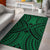 Hawaii Area Rug Polynesian Tradition AH Rug Green - Polynesian Pride