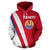 Tahiti Hoodie Tahiti Flag Red - Polynesian Pride