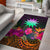 Nauru Area Rug - Summer Hibiscus Reggae - Polynesian Pride