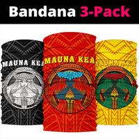 Hawaii Polynesian Mauna Kea Goddess Pele Bandana 3 - Pack - Polynesian Pride