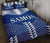 Manu Samoa Quilt Bed Set - Samoa Blue Version - Polynesian Pride