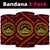 Hawaiian Mauna Kea Bandana 3 - Pack - Polynesian Pride