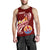 Tahiti Men's Tank Top - Tahiti Seal Polynesian Patterns Plumeria - Polynesian Pride