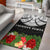 American Samoa Polynesian Area Rug - Ginger Lei Pattern - Polynesian Pride