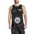 Tahiti Men's Tank Top - Tahiti Seal In Polynesian Tattoo Style (Black) - Polynesian Pride