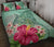 Hawaii Manta Ray Tropical Hibiscus Plumeria Quilt Bed Set - Polynesian Pride