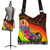 Tahiti Boho Handbag - Polynesian Hook And Hibiscus (Raggae) - Polynesian Pride