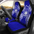 Samoa Car Seat Cover - Samoa Coat Of Arms Map Blue Universal Fit Blue - Polynesian Pride