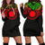 Nauru Women Hoodie Dress - Nauru Coat Of Arms Polynesian Reggae Color Reggae - Polynesian Pride