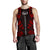 Marquesas Islands Men Tank Top - Polynesian Tattoo Red Red - Polynesian Pride