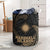 Marshall Islands Polynesian Laundry Basket - Gold Tribal Wave One Style One Size Black - Polynesian Pride