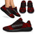 Tuvalu Sport Sneakers - Polynesian Tattoo Red Black - Polynesian Pride