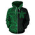 Turtle Hoodie Zip up Polynesian Half Style 01 - Polynesian Pride