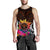 Polynesian Hawaii Kanaka Maoli Men's Tank Top - Hibiscus Flowers & Polynesian Patterns - Polynesian Pride