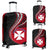 Wallis And Futuna Luggage Covers Kanaloa Tatau Gen WF Red - Polynesian Pride