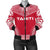 Tahiti Flag Polynesian Chief Women'S Bomber Jacket Red - Polynesian Pride