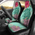 Hawaii Turtle Hibiscus Plumeria Car Set Cover - Hug Style - Polynesian Pride