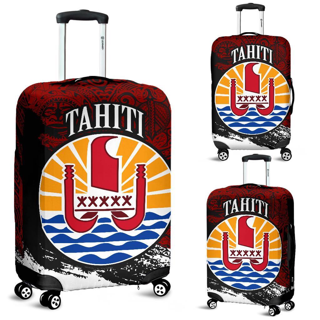 Tahiti Special Luggage Covers Z2 Black - Polynesian Pride