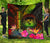 Polynesian Hawaii Polynesian Personalised Premium Quilt - Hibiscus and Banana Leaves - Polynesian Pride