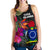 Cook Islands Women's Racerback Tank - Polynesian Hibiscus Pattern - Polynesian Pride