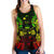 Fiji Polynesian Women Tank Top Map Reggae Reggae - Polynesian Pride