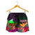 Tokelau Personalised Women's Shorts - Summer Hibiscus - Polynesian Pride