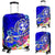 Tonga Luggage Covers - Turtle Plumeria (Blue) - Polynesian Pride