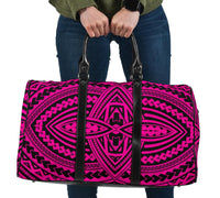Polynesian Seamless Pink Hawaii Travel Bag Travel Bag One size Pink - Polynesian Pride