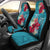 Hawaii Turtle Hibiscus Plumeria Blue Polynesian - Car Seat Cover AH - Polynesian Pride