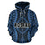 Kosrae All Over Zip up Hoodie Central Version - Polynesian Pride