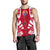 Tahiti Men Tank Top - Polynesian Tattoo Flag White - Polynesian Pride