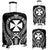 Wallis And Futuna Luggage Cover - Polynesian Tribal Black - Polynesian Pride