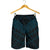 Specialty Polynesian Men's Shorts Blue Coral - Polynesian Pride