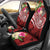 Polynesian Samoa Car Seat Covers - Summer Plumeria (Red) Universal Fit Red - Polynesian Pride