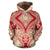 Polynesian Tribal Hoodie 16 Unisex Red - Polynesian Pride
