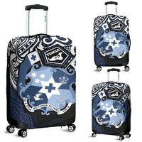Tonga Polynesian Luggage Covers - Tongan Pride (Blue) - Polynesian Pride