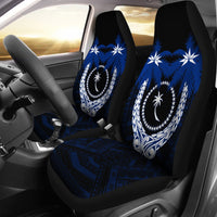 Chuuk Micronesian Car Seat Covers - Chuuk Flag Coconut Tree - A02 - Polynesian Pride