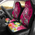 Tonga Car Seat Covers - Turtle Plumeria (Pink) - Polynesian Pride