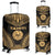 Tahiti Polynesian Chief Luggage Cover - Gold Version Gold - Polynesian Pride