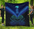 Maori Manaia New Zealand Premium Quilt Blue - Polynesian Pride