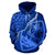 Guam Polynesian Hoodie Lighting Thunder Blue - Polynesian Pride