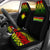 Marshall Islands Custom Personalised Car Seat Covers - Marshall Islands Flag Fog Reggae Style Universal Fit Reggae - Polynesian Pride