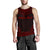 Palau Men's Tank Top - Polynesian Chief Red Version Red - Polynesian Pride