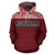 Guam All Over Hoodie Polynesian Red Version - Polynesian Pride